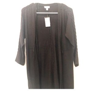 Brown maternity sweater